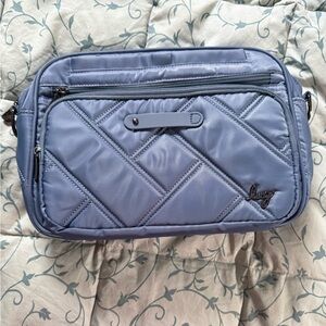 Lug Carousel XL 2 crossbody in Blue Moon